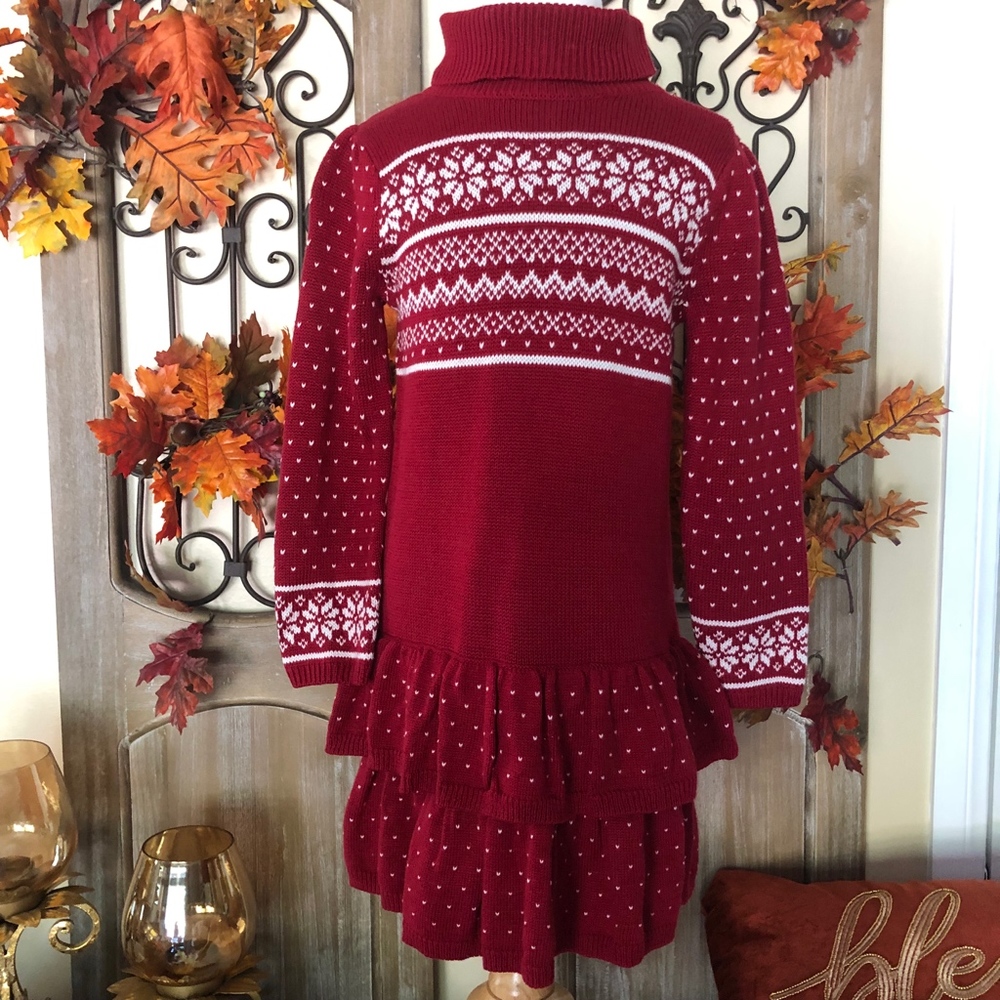 Gymboree| Girls holiday long sleeve dress size 6